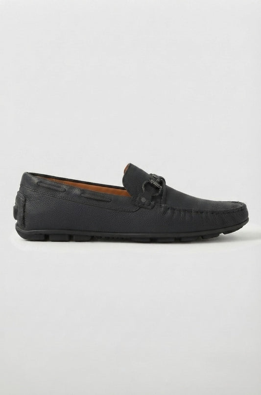 Classic black Bit Moccasin